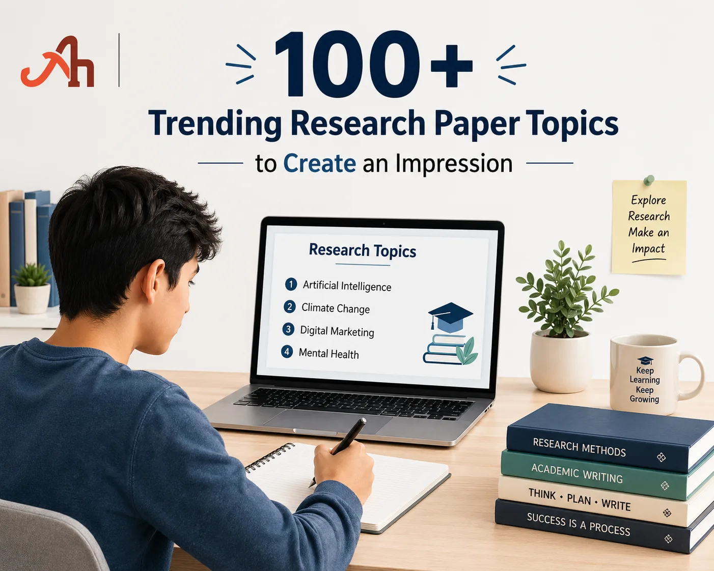 100+ Trending Research Paper Topics to Create an Impression